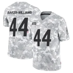 Men's Tyler Baker-Williams Los Angeles Chargers No.44 Limited 2024 Salute to Service Jersey - Arctic Camo