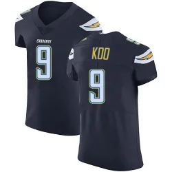 Men's Younghoe Koo Los Angeles Chargers No.9 Elite Team Color Vapor Untouchable Jersey - Navy Blue
