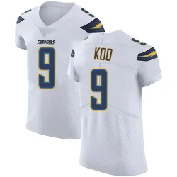 Men's Younghoe Koo Los Angeles Chargers No.9 Elite Vapor Untouchable Jersey - White