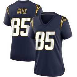 Women's Antonio Gates Los Angeles Chargers No.85 Game Team Color Jersey - Navy