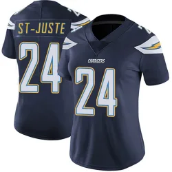 Women's Benjamin St-Juste Los Angeles Chargers No.24 Limited Team Color Vapor Untouchable Jersey - Navy
