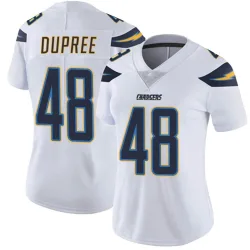 Women's Bud Dupree Los Angeles Chargers No.48 Limited Vapor Untouchable Jersey - White