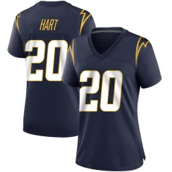 Women's Cam Hart Los Angeles Chargers No.20 Game Team Color Jersey - Navy