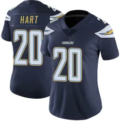 Women's Cam Hart Los Angeles Chargers No.20 Limited Team Color Vapor Untouchable Jersey - Navy