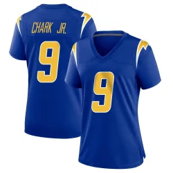 Women's DJ Chark Jr. Los Angeles Chargers No.9 Game 2nd Alternate Jersey - Royal