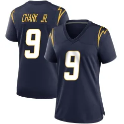 Women's DJ Chark Jr. Los Angeles Chargers No.9 Game Team Color Jersey - Navy