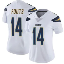 Women's Dan Fouts Los Angeles Chargers No.14 Limited Vapor Untouchable Jersey - White