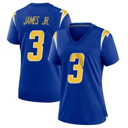 Women's Derwin James Jr. Los Angeles Chargers No.3 Game 2nd Alternate Jersey - Royal