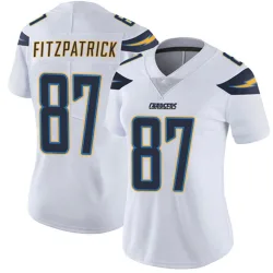Women's Dez Fitzpatrick Los Angeles Chargers No.87 Limited Vapor Untouchable Jersey - White