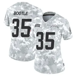 Women's Dicaprio Bootle Los Angeles Chargers No.35 Limited 2024 Salute to Service Jersey - Arctic Camo