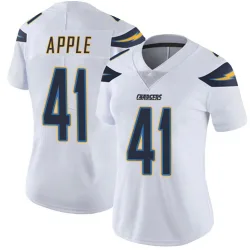 Women's Eli Apple Los Angeles Chargers No.41 Limited Vapor Untouchable Jersey - White