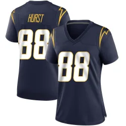 Women's Hayden Hurst Los Angeles Chargers No.88 Game Team Color Jersey - Navy