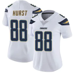 Women's Hayden Hurst Los Angeles Chargers No.88 Limited Vapor Untouchable Jersey - White