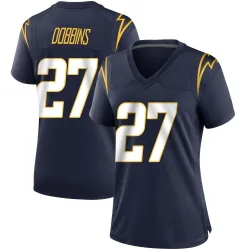 Women's J.K. Dobbins Los Angeles Chargers No.27 Game Team Color Jersey - Navy