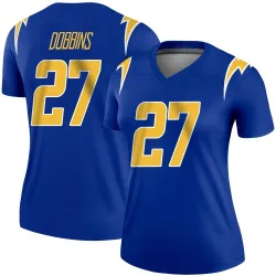 Women's J.K. Dobbins Los Angeles Chargers No.27 Legend 2nd Alternate Jersey - Royal