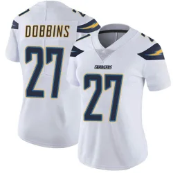Women's J.K. Dobbins Los Angeles Chargers No.27 Limited Vapor Untouchable Jersey - White