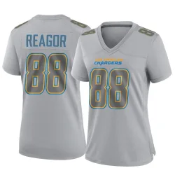 Women's Jalen Reagor Los Angeles Chargers No.88 Game Atmosphere Fashion Jersey - Gray