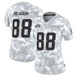 Women's Jalen Reagor Los Angeles Chargers No.88 Limited 2024 Salute to Service Jersey - Arctic Camo