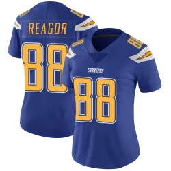Women's Jalen Reagor Los Angeles Chargers No.88 Limited Color Rush Vapor Untouchable Jersey - Royal