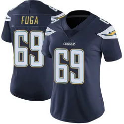 Women's Josh Fuga Los Angeles Chargers No.69 Limited Team Color Vapor Untouchable Jersey - Navy