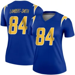 Women's KeAndre Lambert-Smith Los Angeles Chargers No.84 Legend 2nd Alternate Jersey - Royal