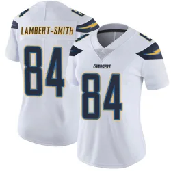 Women's KeAndre Lambert-Smith Los Angeles Chargers No.84 Limited Vapor Untouchable Jersey - White
