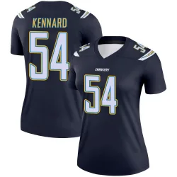 Women's Kyle Kennard Los Angeles Chargers No.54 Legend Jersey - Navy