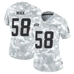 Women's Marlowe Wax Los Angeles Chargers No.58 Limited 2024 Salute to Service Jersey - Arctic Camo