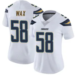 Women's Marlowe Wax Los Angeles Chargers No.58 Limited Vapor Untouchable Jersey - White