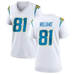 Women's Mike Williams Los Angeles Chargers No.81 Game Jersey - White