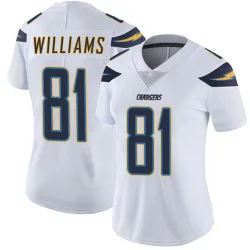 Women's Mike Williams Los Angeles Chargers No.81 Limited Vapor Untouchable Jersey - White