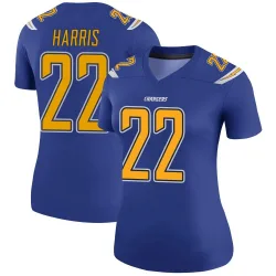 Women's Najee Harris Los Angeles Chargers No.22 Legend Color Rush Jersey - Royal