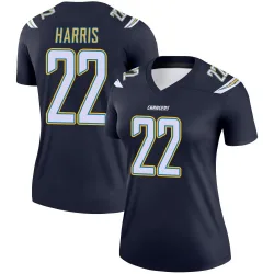 Women's Najee Harris Los Angeles Chargers No.22 Legend Jersey - Navy