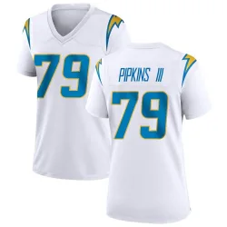 Women's Trey Pipkins III Los Angeles Chargers No.79 Game Jersey - White