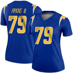 Women's Trey Pipkins III Los Angeles Chargers No.79 Legend 2nd Alternate Jersey - Royal
