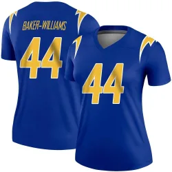 Women's Tyler Baker-Williams Los Angeles Chargers No.44 Legend 2nd Alternate Jersey - Royal