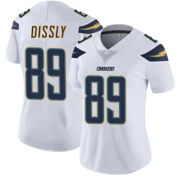 Women's Will Dissly Los Angeles Chargers No.89 Limited Vapor Untouchable Jersey - White