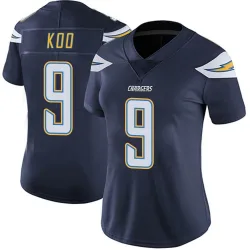 Women's Younghoe Koo Los Angeles Chargers No.9 Limited Team Color Vapor Untouchable Jersey - Navy