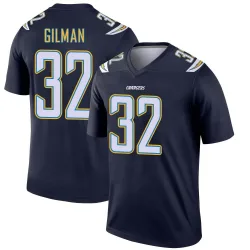 Youth Alohi Gilman Los Angeles Chargers No.32 Legend Jersey - Navy