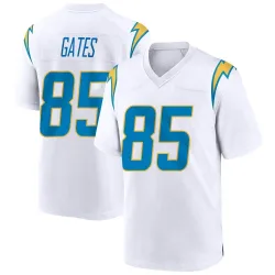 Youth Antonio Gates Los Angeles Chargers No.85 Game Jersey - White