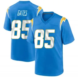 Youth Antonio Gates Los Angeles Chargers No.85 Game Powder Alternate Jersey - Blue