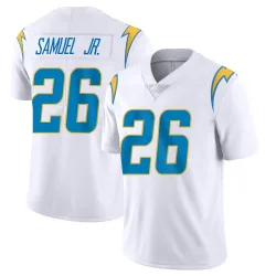 Youth Asante Samuel Jr. Los Angeles Chargers No.26 Limited Vapor Untouchable Jersey - White