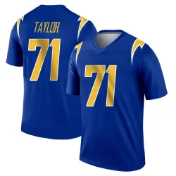 Youth Branson Taylor Los Angeles Chargers No.71 Legend 2nd Alternate Jersey - Royal