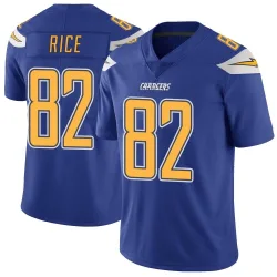 Youth Brenden Rice Los Angeles Chargers No.82 Limited Color Rush Vapor Untouchable Jersey - Royal
