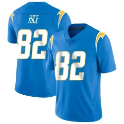 Youth Brenden Rice Los Angeles Chargers No.82 Limited Powder Vapor Untouchable Alternate Jersey - Blue