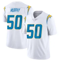 Youth Caleb Murphy Los Angeles Chargers No.50 Limited Vapor Untouchable Jersey - White