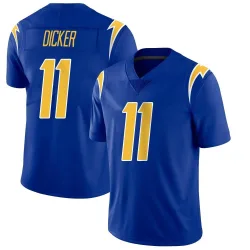 Youth Cameron Dicker Los Angeles Chargers No.11 Limited 2nd Alternate Vapor Jersey - Royal