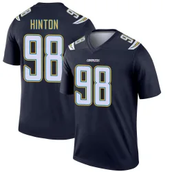 Youth Christopher Hinton Los Angeles Chargers No.98 Legend Jersey - Navy