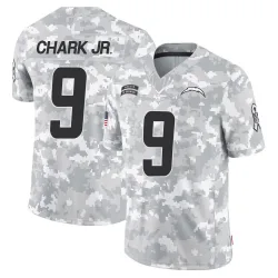 Youth DJ Chark Jr. Los Angeles Chargers No.9 Limited 2024 Salute to Service Jersey - Arctic Camo