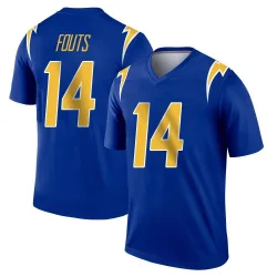 Youth Dan Fouts Los Angeles Chargers No.14 Legend 2nd Alternate Jersey - Royal